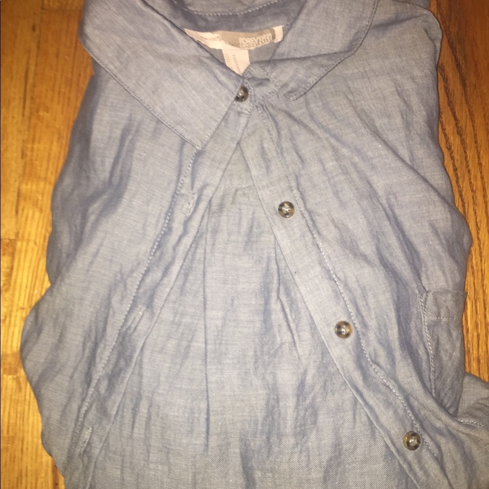 Long Sleeve Button Down Flannel